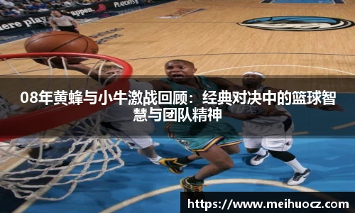 08年黄蜂与小牛激战回顾：经典对决中的篮球智慧与团队精神